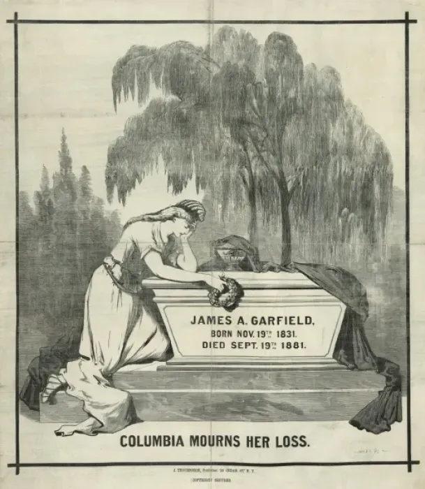Framed Print : Columbia mourns her loss Framed Print : Columbia mourns her loss