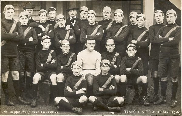 Columbia Park Boys Football Team 1909