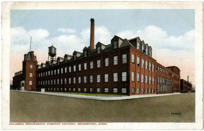 Framed Print : Columbia Phonograph Factory, Bridgeport, Connecticut, USA Framed Print : Columbia Phonograph Factory, Bridgeport, Connecticut, USA