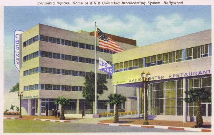 Framed Print : Columbia Square, home of KNX Columbia Broadcasting System Framed Print : Columbia Square, home of KNX Columbia Broadcasting System