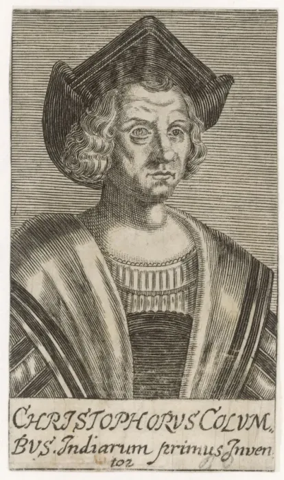 Framed Print : Columbus (Anon) Framed Print : Columbus (Anon)