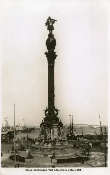 Framed Print : Columbus Monument at Barcelona, Spain Framed Print : Columbus Monument at Barcelona, Spain