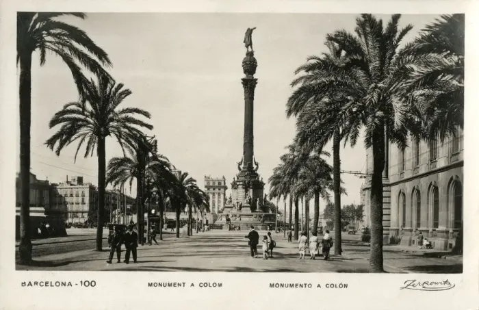 Framed Print : The Columbus Monument / Column, Barcelona, Spain Framed Print : The Columbus Monument / Column, Barcelona, Spain