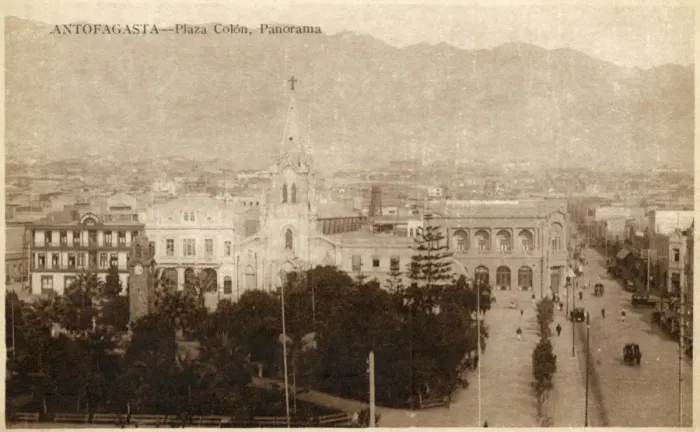Framed Print : Columbus Square, Antofagasta, Chile