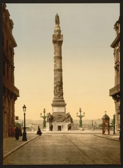 Framed Print : Column of Congress, Brussels, Belgium Framed Print : Column of Congress, Brussels, Belgium