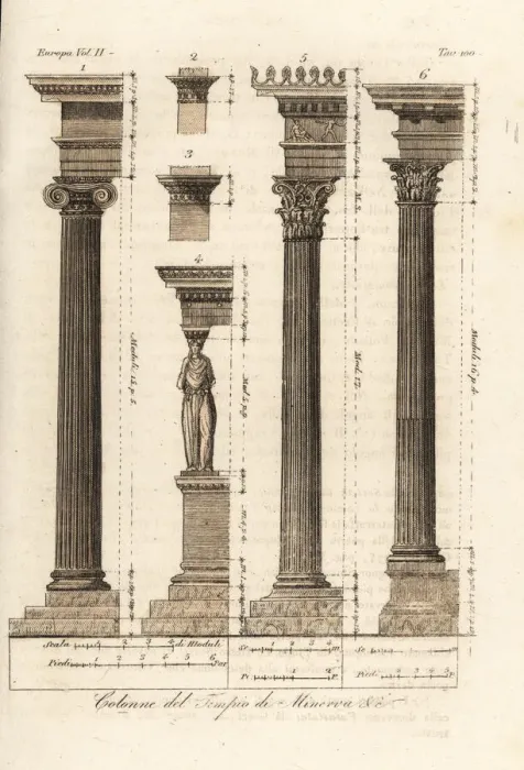 Framed Print : Columns from the Temple of Minerva, Athens Framed Print : Columns from the Temple of Minerva, Athens