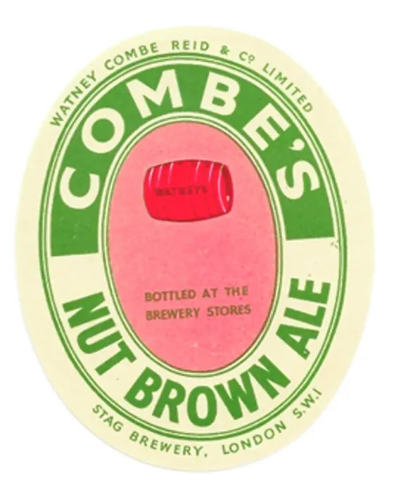 Framed Print : Combe's Nut Brown Ale Framed Print : Combe's Nut Brown Ale