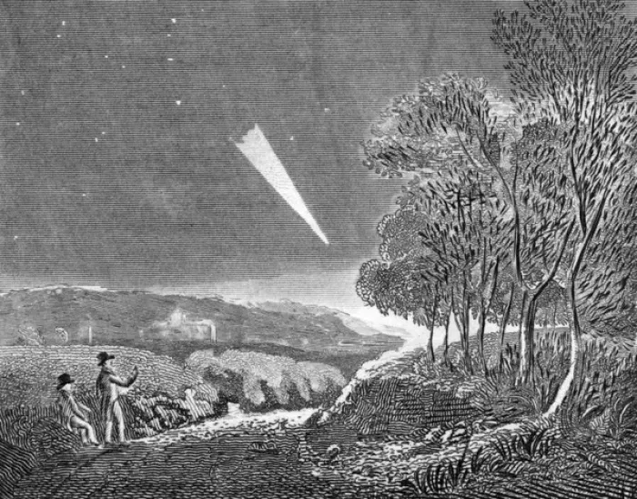Framed Print : Comet of 1811 / Anon Framed Print : Comet of 1811 / Anon