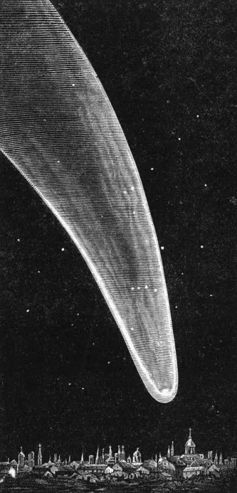 Framed Print : Comet of 1811 / Mag. Pitt Framed Print : Comet of 1811 / Mag. Pitt