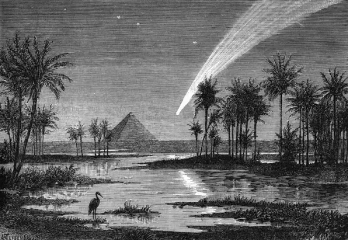 Framed Print : COMET 1882 Framed Print : COMET 1882