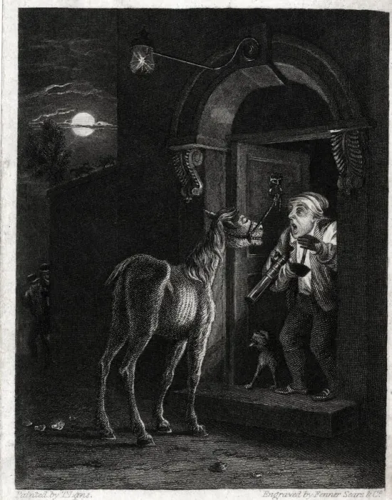 Framed Print : Comic design, Disturbed by the Night Mare Framed Print : Comic design, Disturbed by the Night Mare