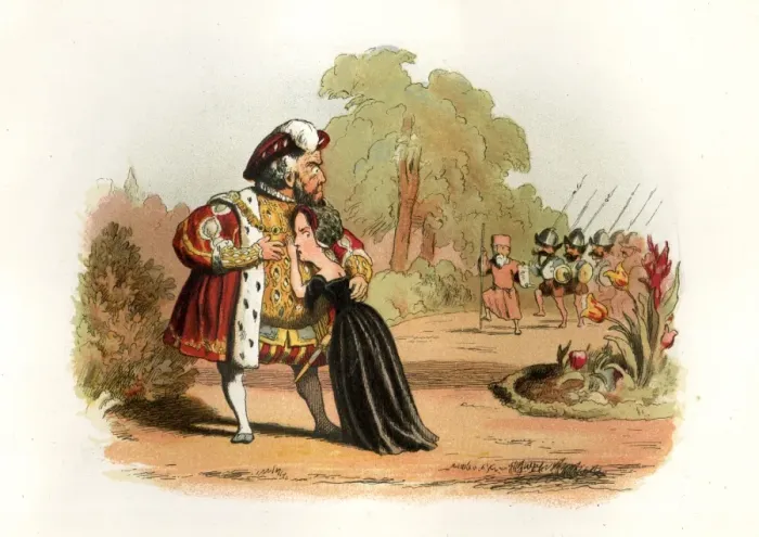 Framed Print : Comic English Histories by Richard Doyle Framed Print : Comic English Histories by Richard Doyle