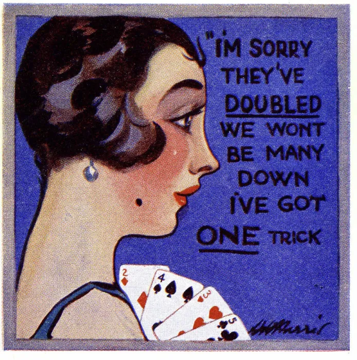 Framed Print : Comic Score Card for Bridge Playing Card Game No. 4 Framed Print : Comic Score Card for Bridge Playing Card Game No. 4