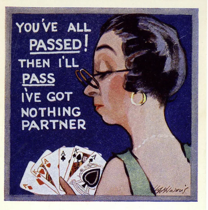 Framed Print : Comic Score Card for Bridge Playing Card Game No. 6 Framed Print : Comic Score Card for Bridge Playing Card Game No. 6