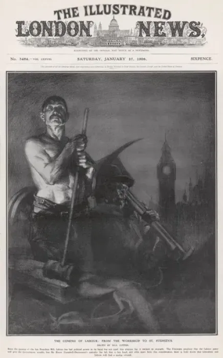 Framed Print : The Coming of Labour Framed Print : The Coming of Labour