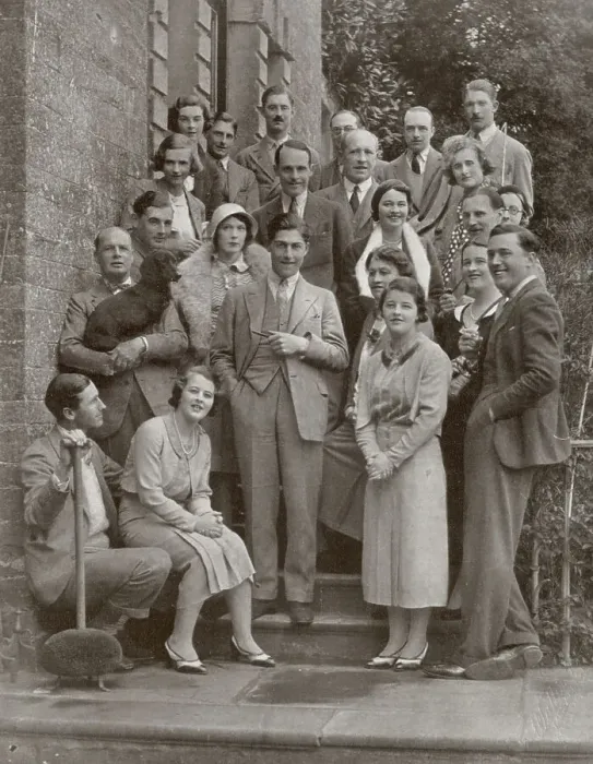 Framed Print : A coming-of-age party at Daventry for Major and Mrs Gerrard's twin daughters, Ruth and Pamela Framed Print : A coming-of-age party at Daventry for Major and Mrs Gerrard's twin daughters, Ruth and Pamela