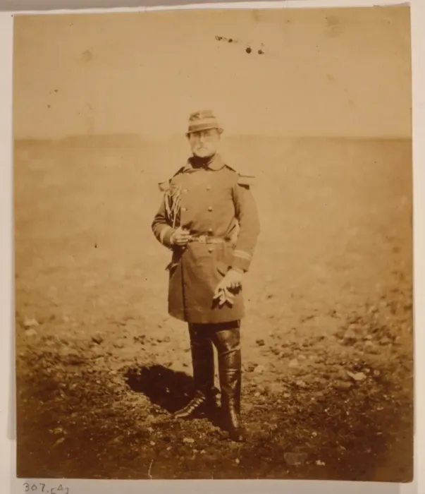 Framed Print : Commander Ballan, officer on Bosquets staff Framed Print : Commander Ballan, officer on Bosquets staff