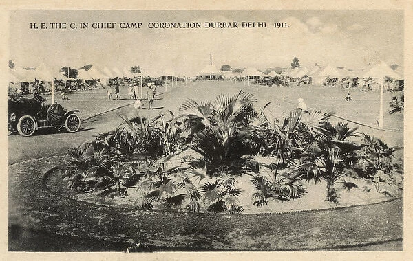 Commander in Chiefs Camp, Coronation Durbar, Delhi, India