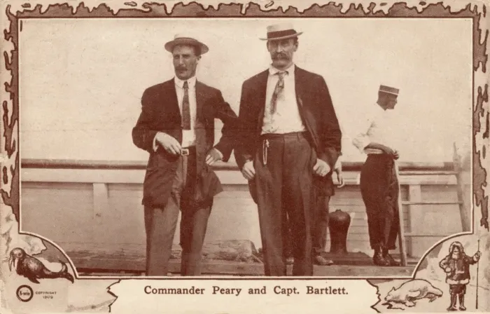 Framed Print : Commander Peary and Captain Bartlett Framed Print : Commander Peary and Captain Bartlett