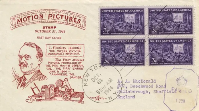 Framed Print : Commemorative envelope with stamps Framed Print : Commemorative envelope with stamps
