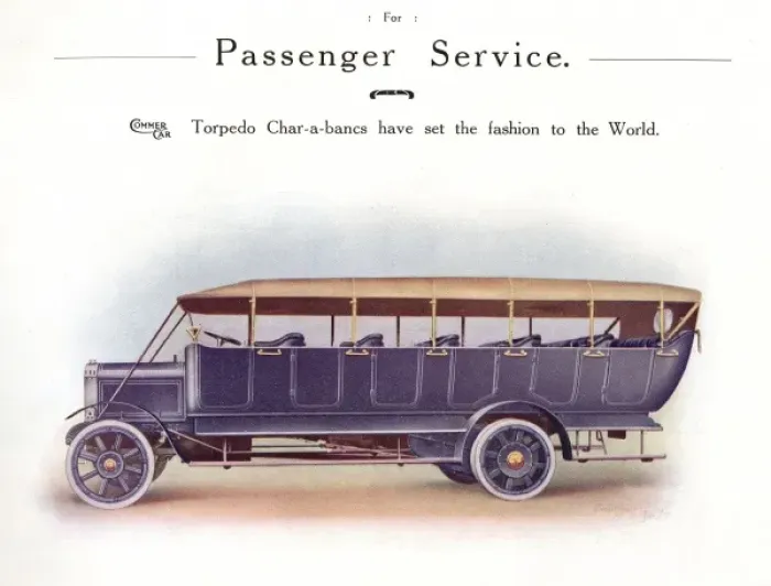 Framed Print : Commer Charabanc - 2 Framed Print : Commer Charabanc - 2