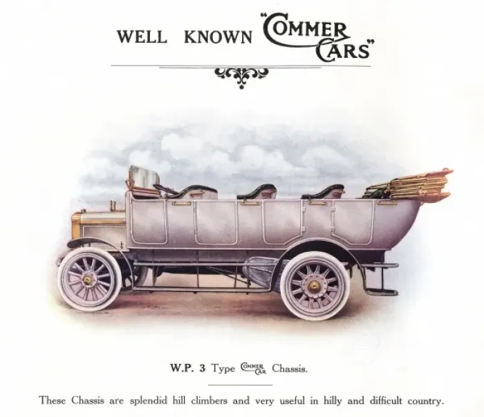 Framed Print : Commer Charabanc Framed Print : Commer Charabanc