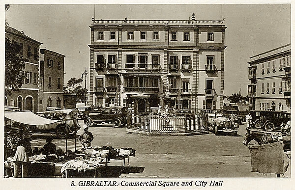 Commercial Square and City Hall, Gibraltar