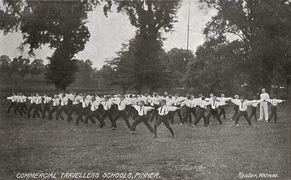 Commercial Travellers Schools, Pinner - Boys Drill