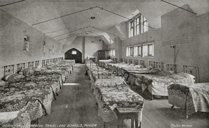 Framed Print : Commercial Travellers Schools, Pinner - Dormitory Framed Print : Commercial Travellers Schools, Pinner - Dormitory