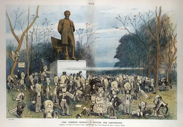 Framed Print : The common people - a picture for cartoonists Framed Print : The common people - a picture for cartoonists
