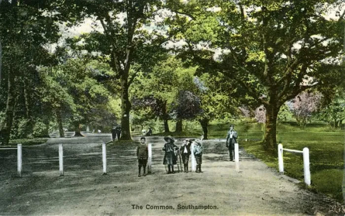 Framed Print : The Common, Southampton, Hampshire Framed Print : The Common, Southampton, Hampshire