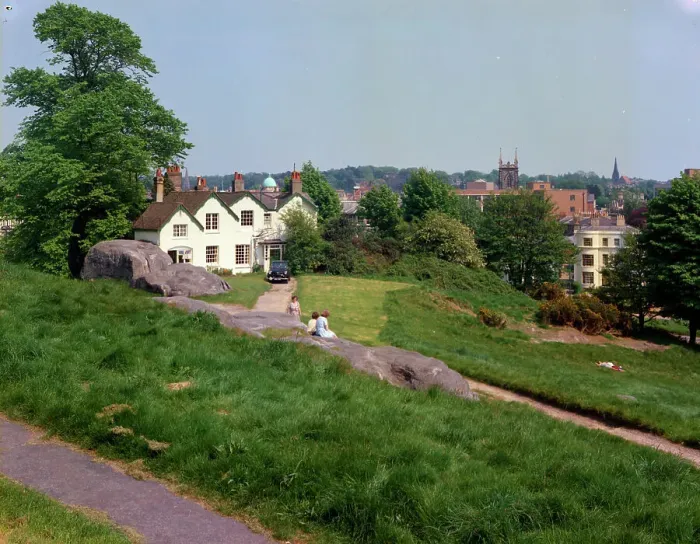 Framed Print : The Common, Tunbridge Wells Framed Print : The Common, Tunbridge Wells