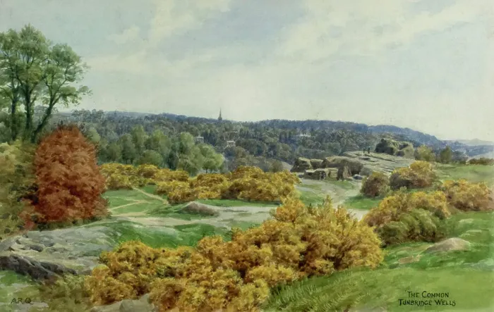 Framed Print : The Common, Tunbridge Wells, Kent Framed Print : The Common, Tunbridge Wells, Kent