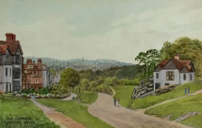 Framed Print : The Common, Tunbridge Wells, Kent Framed Print : The Common, Tunbridge Wells, Kent