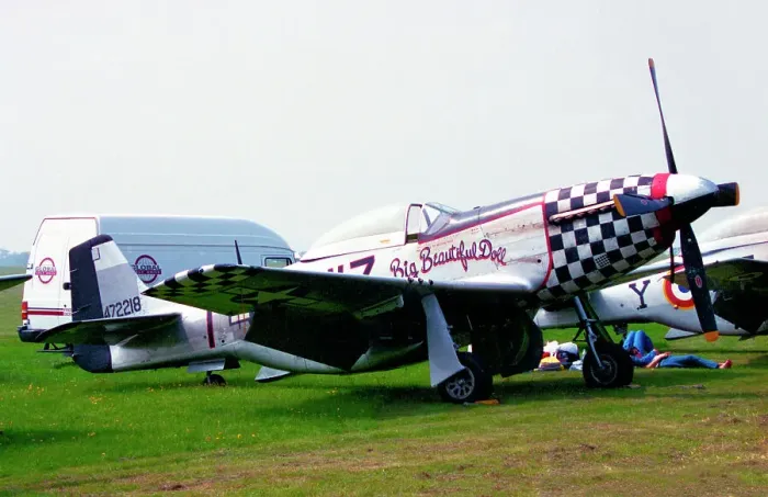 Framed Print : Commonwealth Aircraft CA-18 Mustang Mk. 22 G-HAEC Framed Print : Commonwealth Aircraft CA-18 Mustang Mk. 22 G-HAEC