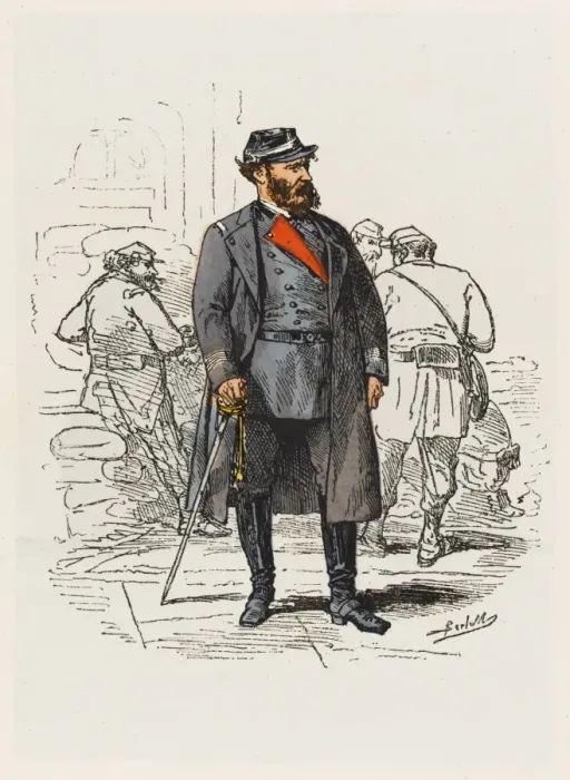 Framed Print : Communard Colonel Framed Print : Communard Colonel