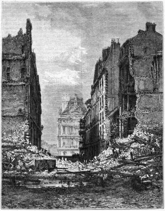 Framed Print : Commune Damage 17 Framed Print : Commune Damage 17