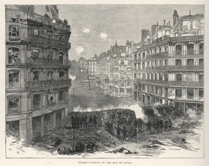 Framed Print : Commune / Street Fighting Framed Print : Commune / Street Fighting