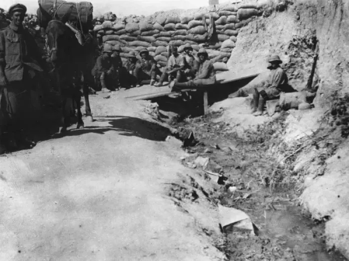 Framed Print : Communications trench at Gallipoli WWI Framed Print : Communications trench at Gallipoli WWI