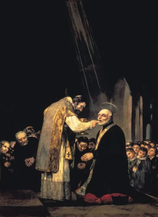 Framed Print : The Last Communion of St Framed Print : The Last Communion of St