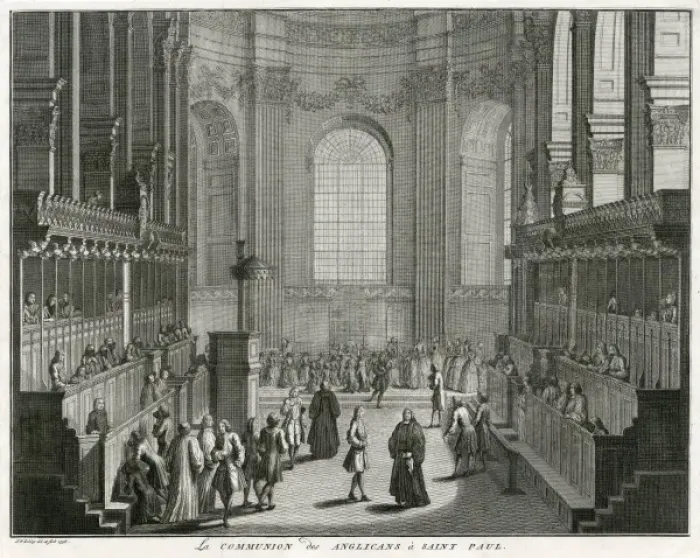 Framed Print : Communion, St Paul s Framed Print : Communion, St Paul s