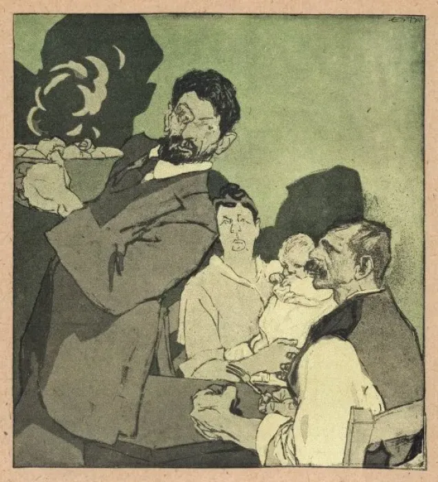 Framed Print : Communist Food 1919 Framed Print : Communist Food 1919