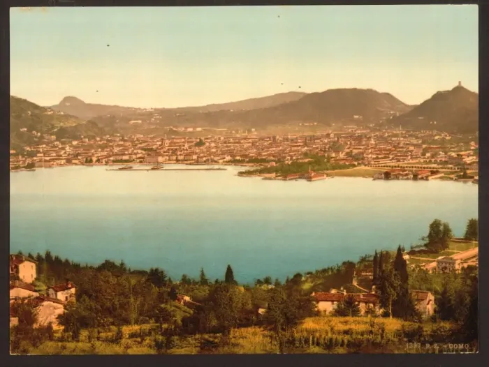 Framed Print : Como, general view, Lake Como, Italy Framed Print : Como, general view, Lake Como, Italy
