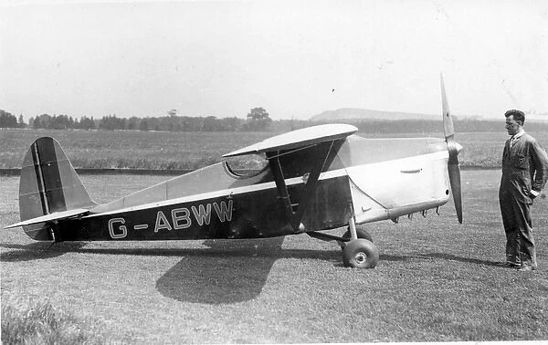 Comper Swift G-ABWW powered by an inverted 120hp Gipsy III
