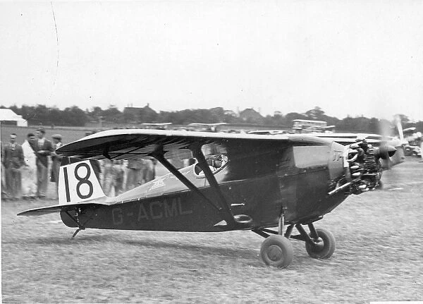 Comper Swift G-ACML powered by a 80hp Pobjoy Niagra radial