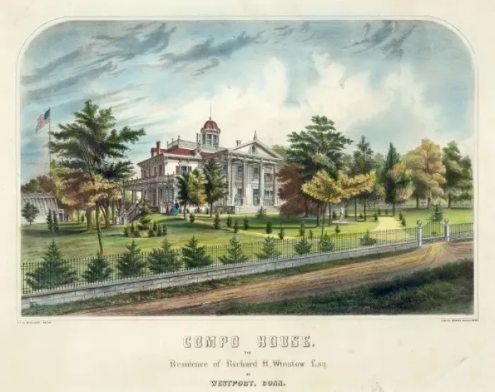 Framed Print : Compo House Framed Print : Compo House