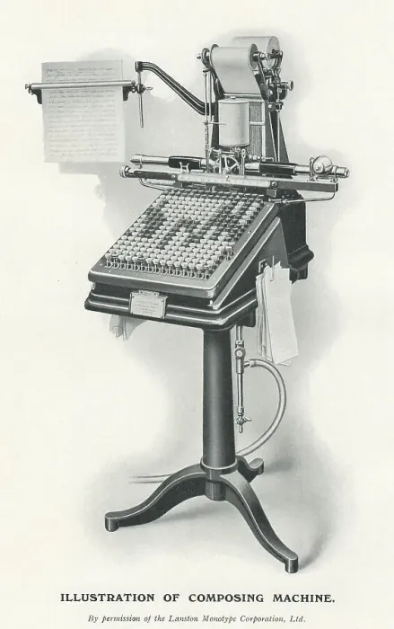 Framed Print : Composing Machine Framed Print : Composing Machine