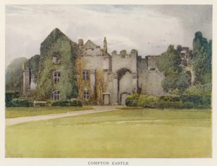 Framed Print : Compton Castle / Devon Framed Print : Compton Castle / Devon