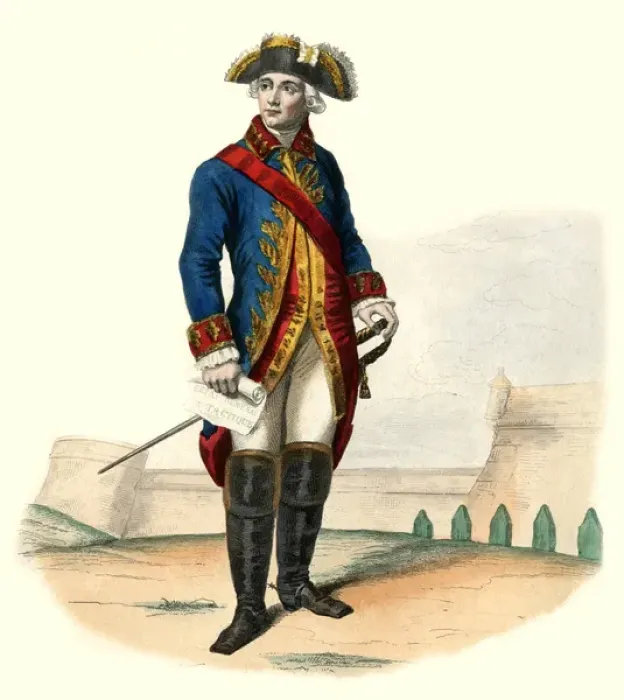 Framed Print : Comte De Guibert Framed Print : Comte De Guibert