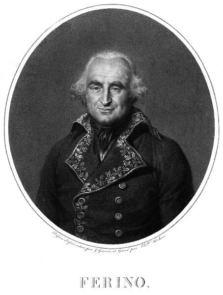 Comte Pierre Ferino. PIERRE MARIE BARTHELEMY, comte FERINO French military commander Date